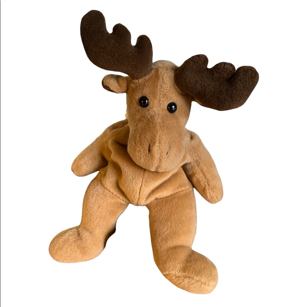 Mary Meyer Rumford the Moose 9" Stuffed Bean Bag Plush Toy 1996